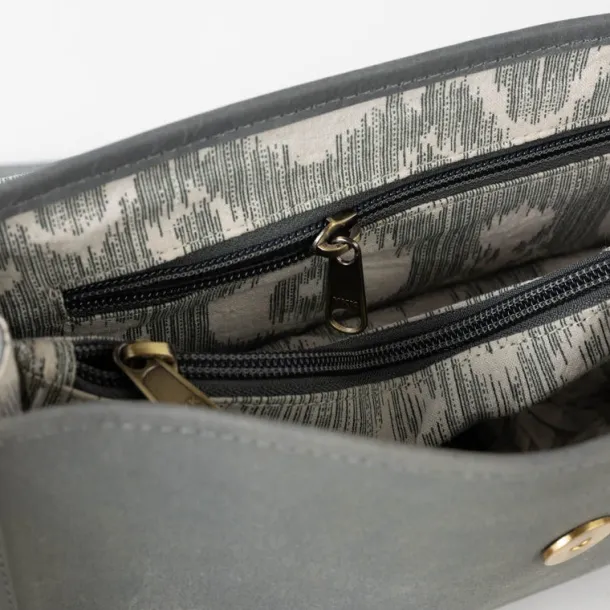 Structured Eco-Leather Purse
