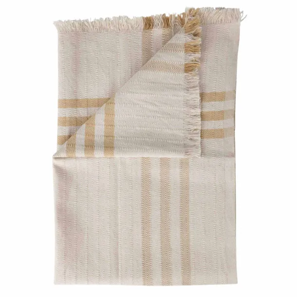 Sunny Stripe Checked Tea Towel