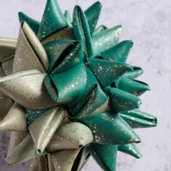 Supernova Folded Ball Ornament - Green