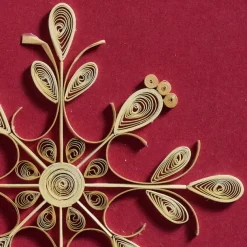 Sweet Snowflake Quilled Card