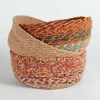 Swirling Sari Basket