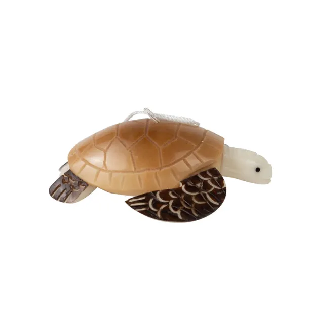Tagua Turtle Ornament