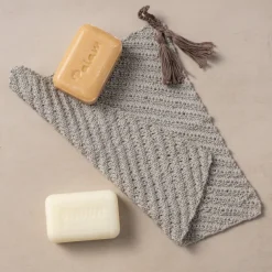 Tasseled Cotton Wash Cloth