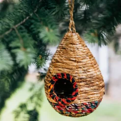 Teardrop Sari Birdhouse