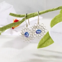 Tika Woven Wire Earrings