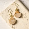 Tirsuli Gorara Stone Drop Earrings