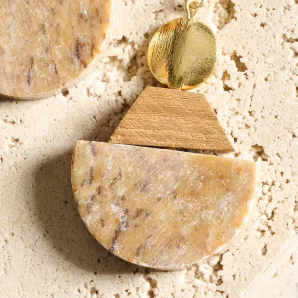 Tirsuli Gorara Stone Drop Earrings