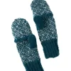 Toasty Teal Convertible Mittens