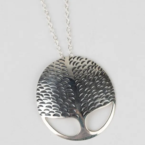 Tree Canopy Sterling Silver Necklace