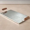 Tree Rings Steel Serving Tray