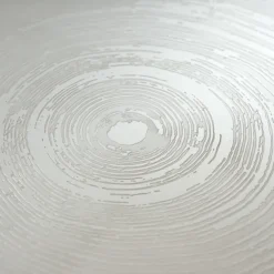 Tree Rings Steel Serving Tray