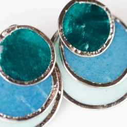 Triple Convertible Capiz Earrings