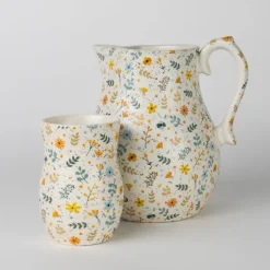 Tula Floral Ceramic Tumbler