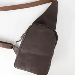 Umber Eco-Leather Sling Bag