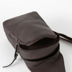 Umber Eco-Leather Sling Bag