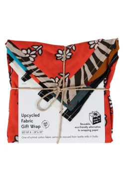 Upcycled Gift Wrap Set