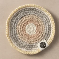 Watercolor Crocheted Teapot Trivet