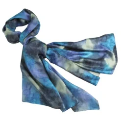 Waterfall Painted Scarf