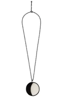 Waxing Moon Capiz Necklace