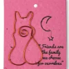 Wire Cat Gift Bookmark