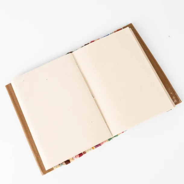 Woven Recycled Sari Journal