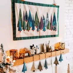 Wrapped Wool Nativity