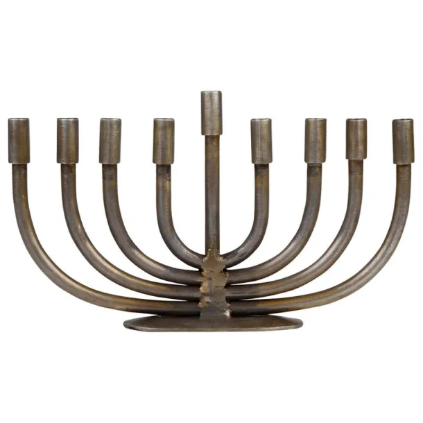 Wrought Iron Menorah