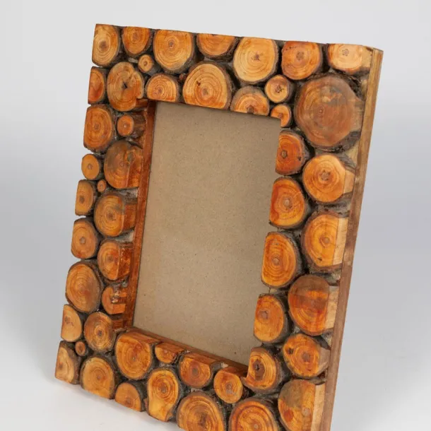 5x7 Wood Slice Frame