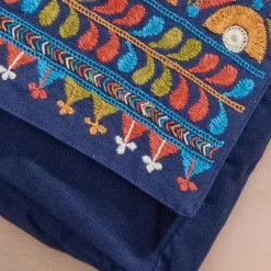 Yatri Embroidered Crossbody Bag