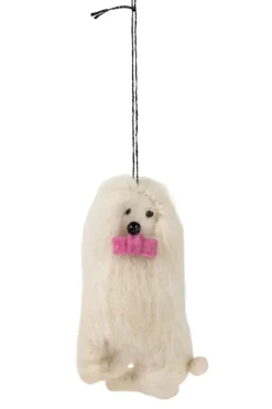 Yeti Dog Ornament